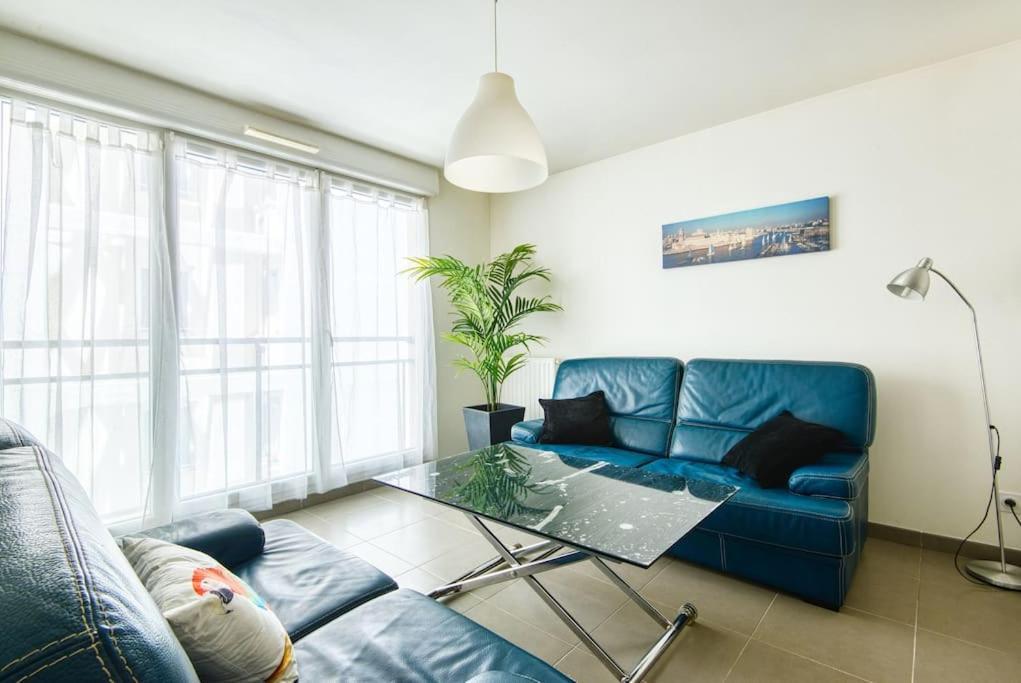 Super T2 Climatise Avec Balcon A Pied Plage Catalan Marsella Exterior foto
