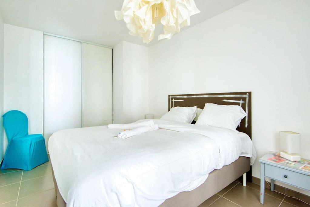 Super T2 Climatise Avec Balcon A Pied Plage Catalan Marsella Exterior foto